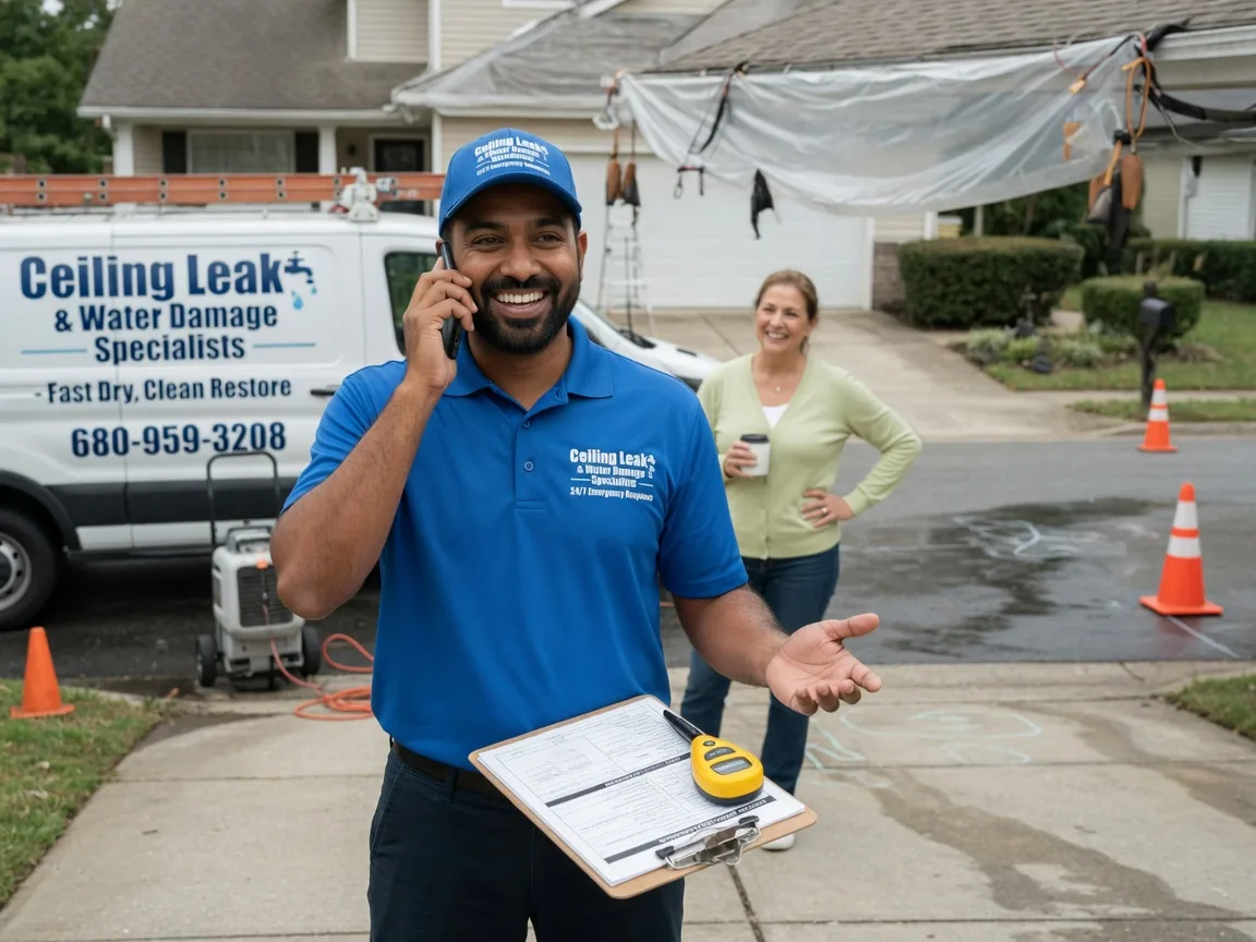 Ceiling Leak Cleanup Norman Park, GA FAQs